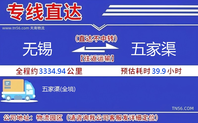 無錫到五家渠物流公司 無錫到五家渠物流公司